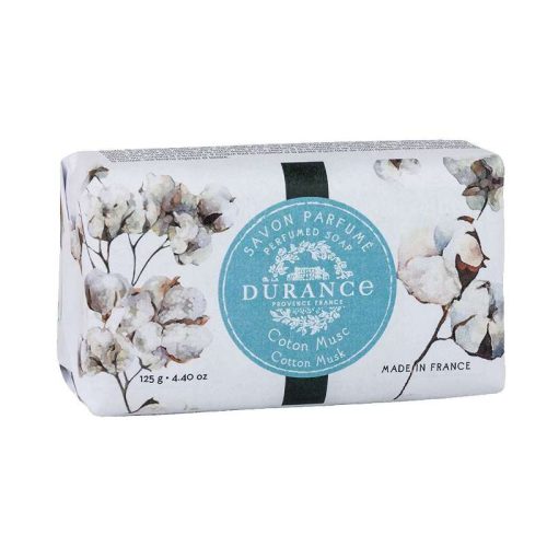 007448 PASTILLA JABON PERFUMADO 125 GR. FLOR DE ALGODON Durance