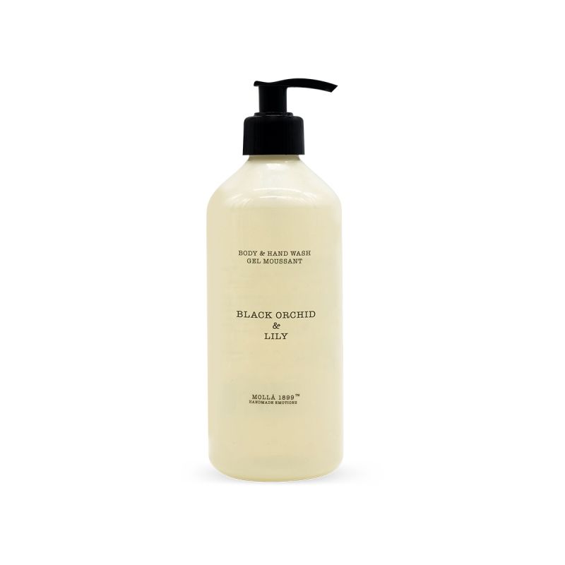 HW43 GEL DE BAÑO BLACK ORCHID&LILY 500 ML Cereria Mollá 1899