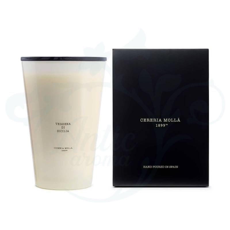 X5012 VELA 3XL VERBENA DI SICILIA 7,5 KG Cereria Mollá 1899