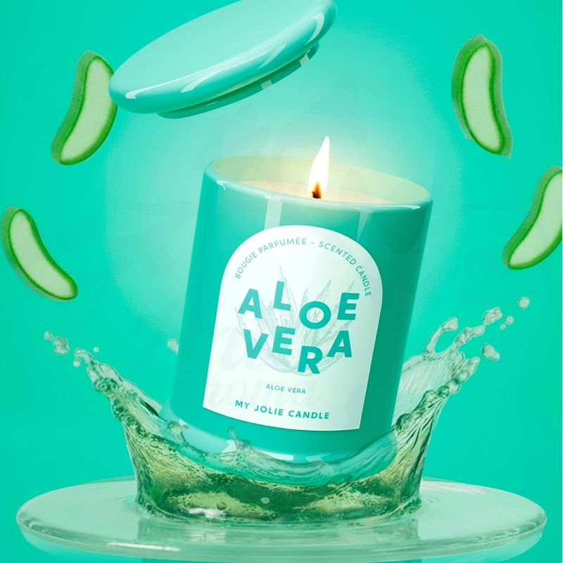 VELA TRENDY ALOE VERA 150 GR My Jolie Candle