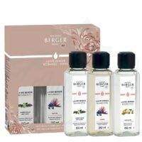 TRIOPACK OPHELIA Lampe Berger